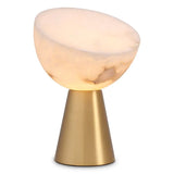 Table Lamp Chamonix
Antique brass finish | alabaster