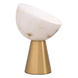 Table Lamp Chamonix
Antique brass finish | alabaster