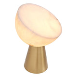 Table Lamp Chamonix
Antique brass finish | alabaster