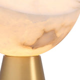 Table Lamp Chamonix
Antique brass finish | alabaster
