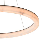 Chandelier Sankt Gallen L
Alabaster | bronze highlight finish