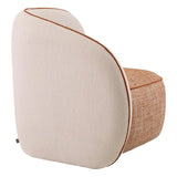 Chair San Marino Left
Sarra off-white | tressa orange | sarra orange piping | black feet