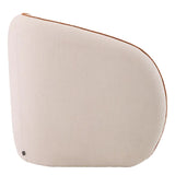 Chair San Marino Left
Sarra off-white | tressa orange | sarra orange piping | black feet