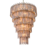 Chandelier Saint Roch XXL
Light brushed brass finish | smoke glass