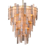 Chandelier Greyson XXL
Antique brass finish | hand blown glass