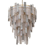 Chandelier Greyson XXL
Antique brass finish | hand blown glass
