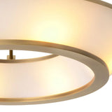Ceiling Lamp Ferette
Antique brass finish | white glass