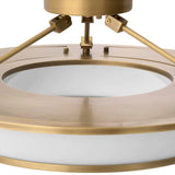 Ceiling Lamp Ferette
Antique brass finish | white glass