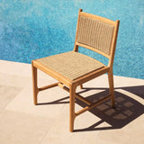 Outdoor Dining Chair Pivetti
Natural teak | natural weave