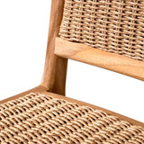Outdoor Dining Chair Pivetti
Natural teak | natural weave