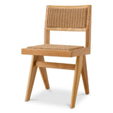 Outdoor Dining Chair Niclas
Natural teak | natural weave