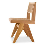 Outdoor Dining Chair Niclas
Natural teak | natural weave