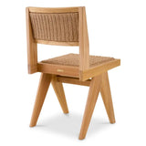 Outdoor Dining Chair Niclas
Natural teak | natural weave