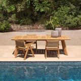 Outdoor Dining Chair Kristo
Natural teak | natural weave