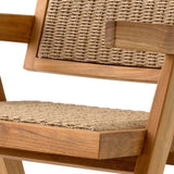Outdoor Dining Chair Kristo
Natural teak | natural weave