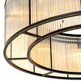 Ceiling Lamp Bernardi XL
Bronze highlight finish | vintage glass