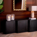 Dresser Caprioli
Charcoal grey oak veneer | bronze finish