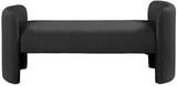 Peyton Contemporary Bench with Rounded Arms for Stylish Seating in Bedroom or Entryway Décor