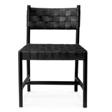 Dining Chair Tiberio
Black leather | black legs