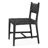 Dining Chair Tiberio
Black leather | black legs