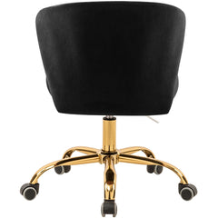 Finley Velvet Office Chair