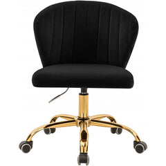 Finley Velvet Office Chair