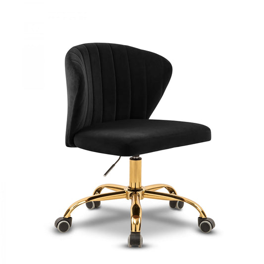 Finley Velvet Office Chair