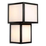 Wall Lamp Serchio
Black finish | alabaster