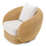 Swivel Chair Rafael
Natural rattan | sentier cream