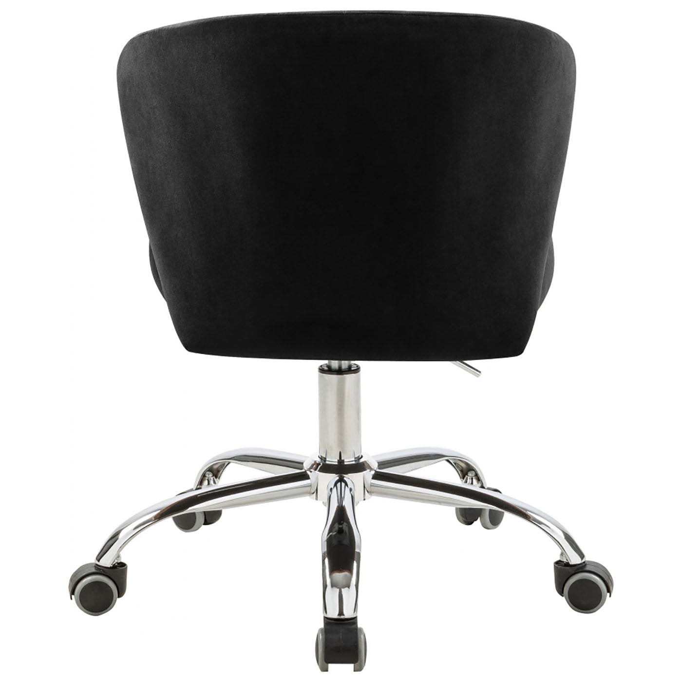 Finley Velvet Office Chair - Rich Chrome Base