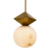 Pendant Elko
Antique brass finish | alabaster