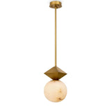 Pendant Elko
Antique brass finish | alabaster