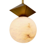 Pendant Elko
Antique brass finish | alabaster