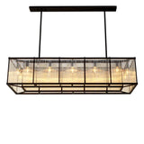 Chandelier Bernardi Rectangular
Bronze highlight finish | vintage glass