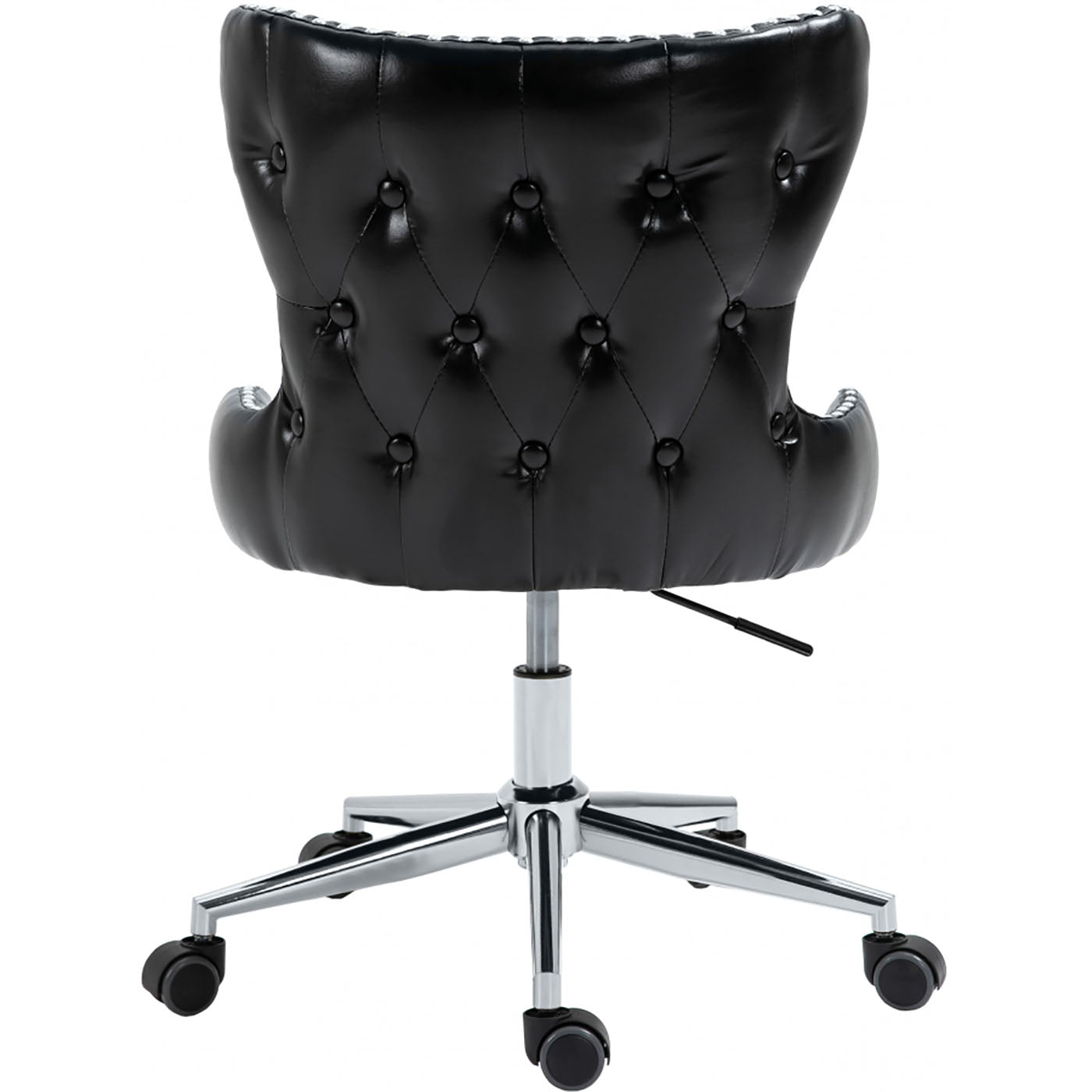 Hendrix Faux Leather Office Chair - Rich Chrome Base