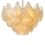 Chandelier Ibiza
Champagne-coloured glass | antique brass finish
