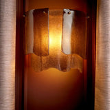 Wall Lamp Asinara
Antique brass finish | smoke glass