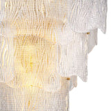 Chandelier Asinara L
Antique brass finish | textured glass
