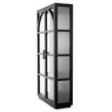 Cabinet San Bernardino
Classic black finish | clear glass | bronze finish