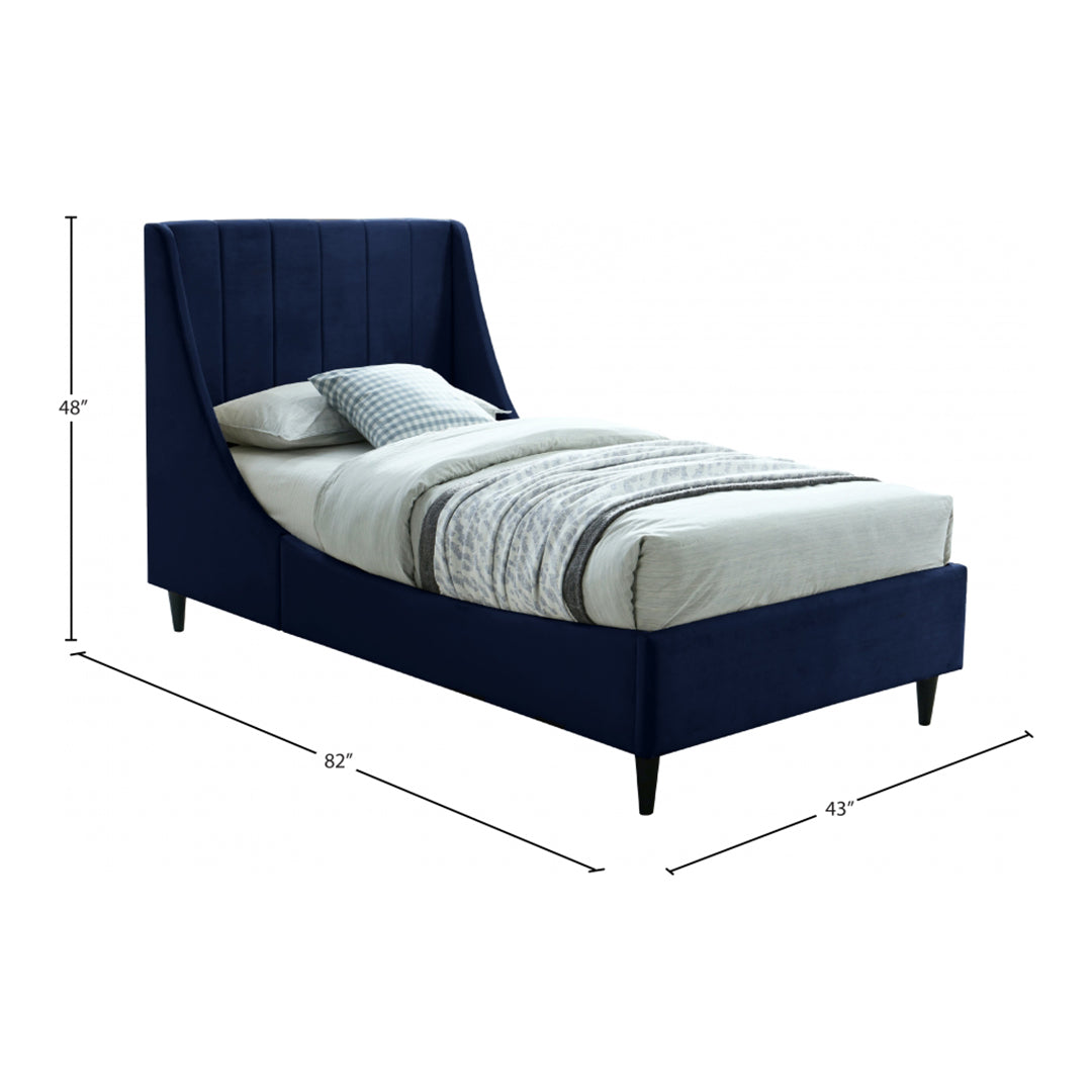 Eva Velvet Bed