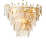 Chandelier Rhombus S
Antique brass finish | handmade glass