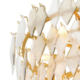 Chandelier Rhombus S
Antique brass finish | handmade glass