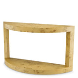 Console Table Raphael
Mappa burl veneer