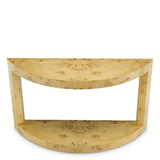 Console Table Raphael
Mappa burl veneer