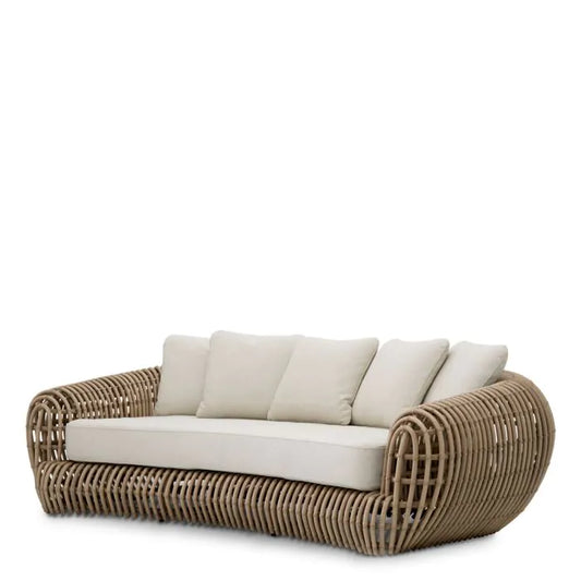 Outdoor Sofa Siderno
Faux rattan | viola sand