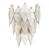 Wall Lamp Rhombus
Antique brass finish | handmade glas