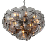 Chandelier Gustave
Smoke glass | bronze finish