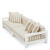 Outdoor Sofa Cap-Antibes
Matte white finish | florent beige