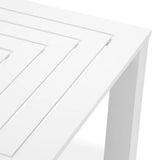 Outdoor Dining Table Vistamar
Matte white finish