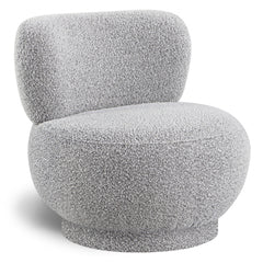 Calais Boucle Fabric Accent Chair